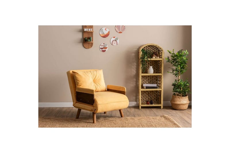 Canelo Vuodetuoli - Sinapinkeltainen Keltainen - Huonekalut - Sohva - Vuodesohva