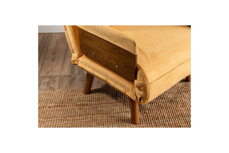 Canelo Vuodetuoli - Sinapinkeltainen Keltainen - Huonekalut - Sohva - Vuodesohva