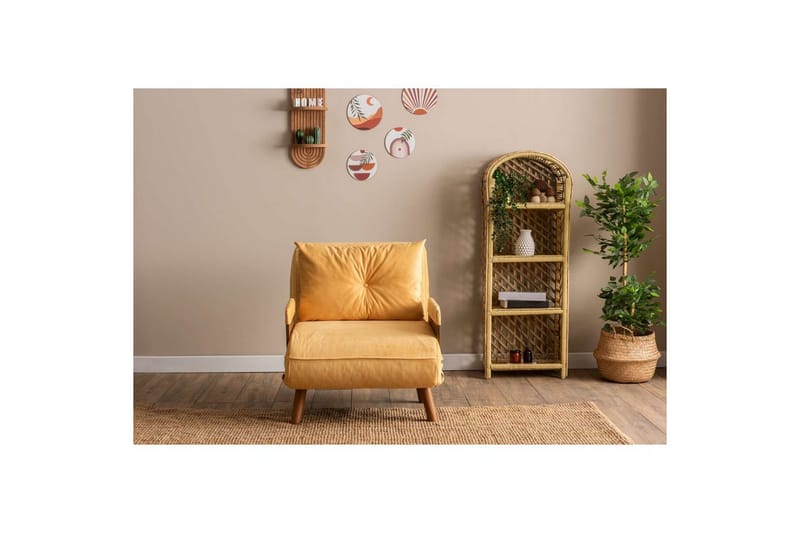 Canelo Vuodetuoli - Sinapinkeltainen Keltainen - Huonekalut - Sohva - Vuodesohva