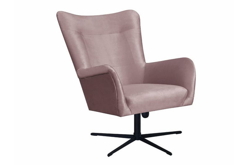 Carney Fåtölj Pink/Black - Huonekalut - Tuoli & nojatuoli - Nojatuoli & lepotuoli