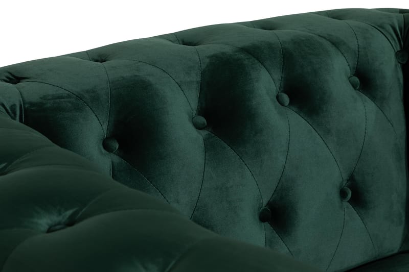 Chesterfield Lyx Suuri mukava syvä sametilla verhoiltu nojatuoli – Nojatuoli olohuoneeseen - Huonekalut - Tuoli & nojatuoli - Nojatuoli & lepotuoli - Chesterfield-nojatuolit