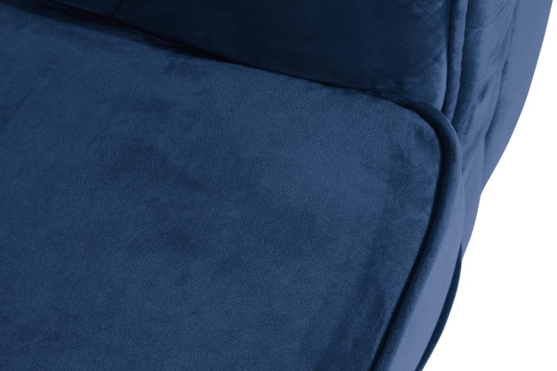 Chesterfield Lyx suuri mukava syvä samettinojatuoli – Nojatuoli olohuoneeseen - Sininen - Huonekalut - Tuoli & nojatuoli - Nojatuoli & lepotuoli - Chesterfield-nojatuolit