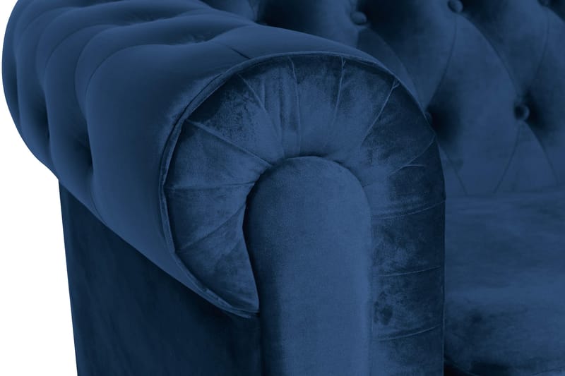 Chesterfield Lyx suuri mukava syvä samettinojatuoli – Nojatuoli olohuoneeseen - Huonekalut - Tuoli & nojatuoli - Nojatuoli & lepotuoli - Chesterfield-nojatuolit