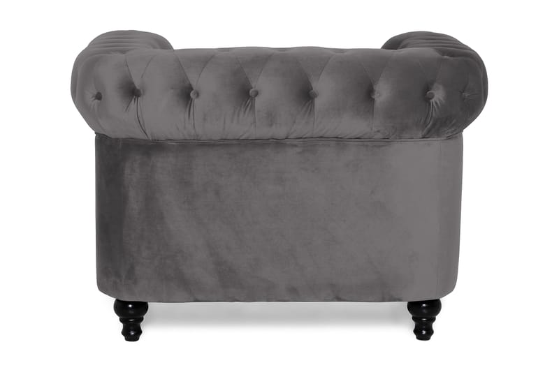 Chesterfield Lyx suuri mukava syvä samettinojatuoli – Nojatuoli olohuoneeseen - Huonekalut - Tuoli & nojatuoli - Nojatuoli & lepotuoli - Chesterfield-nojatuolit