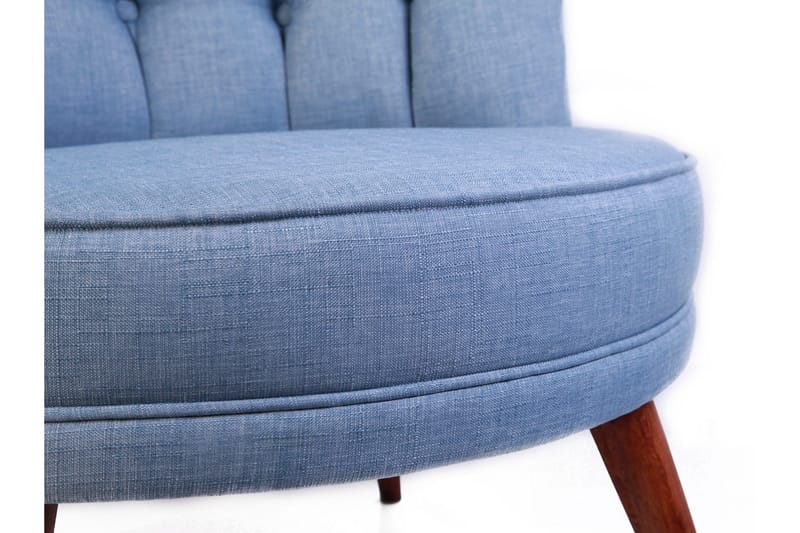 Nojatuoli Alinson - Sininen - Huonekalut - Tuoli & nojatuoli - Nojatuoli & lepotuoli - Chesterfield-nojatuolit