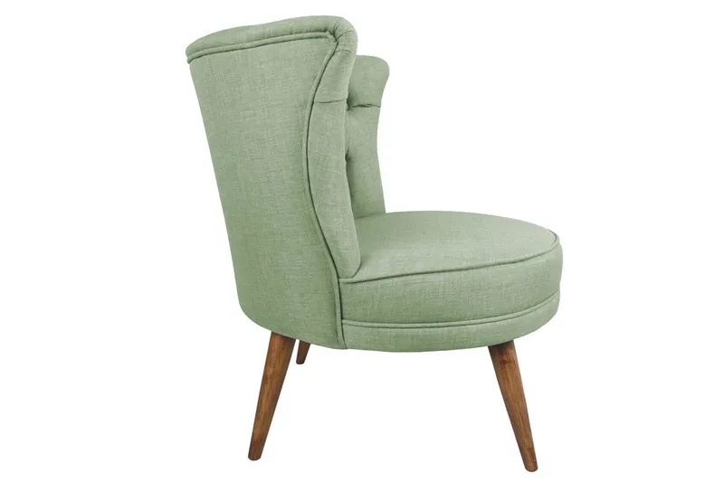 Nojatuoli Alinson - Vihreä - Huonekalut - Tuoli & nojatuoli - Nojatuoli & lepotuoli - Chesterfield-nojatuolit