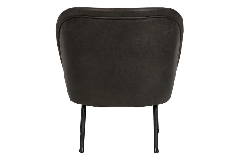 Nojatuoli Nahia - Musta - Huonekalut - Tuoli & nojatuoli - Nojatuoli & lepotuoli - Chesterfield-nojatuolit