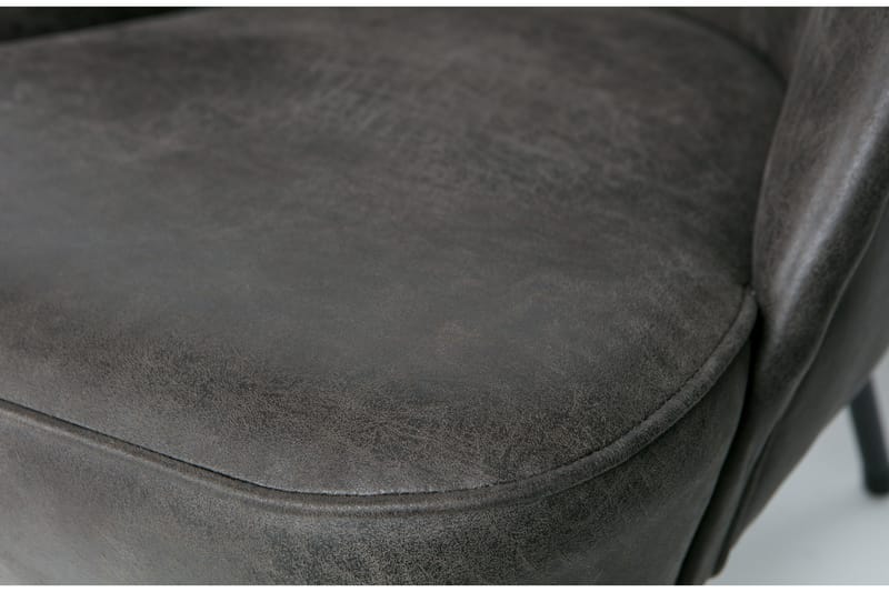 Nojatuoli Nahia - Musta - Huonekalut - Tuoli & nojatuoli - Nojatuoli & lepotuoli - Chesterfield-nojatuolit