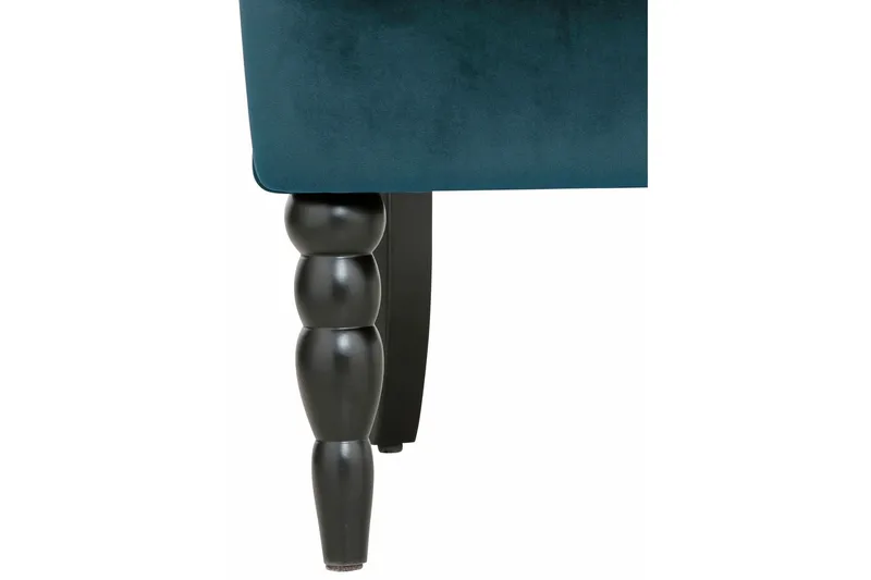 Samettinojatuoli Adea - Vihreä - Huonekalut - Tuoli & nojatuoli - Nojatuoli & lepotuoli - Chesterfield-nojatuolit