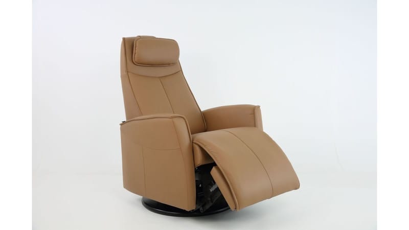 Clashan Hjellegjerde recliner-nojatuoli, sähköinen - Ruskea - Huonekalut - Tuoli & nojatuoli - Nojatuoli & lepotuoli - Mekanismituoli