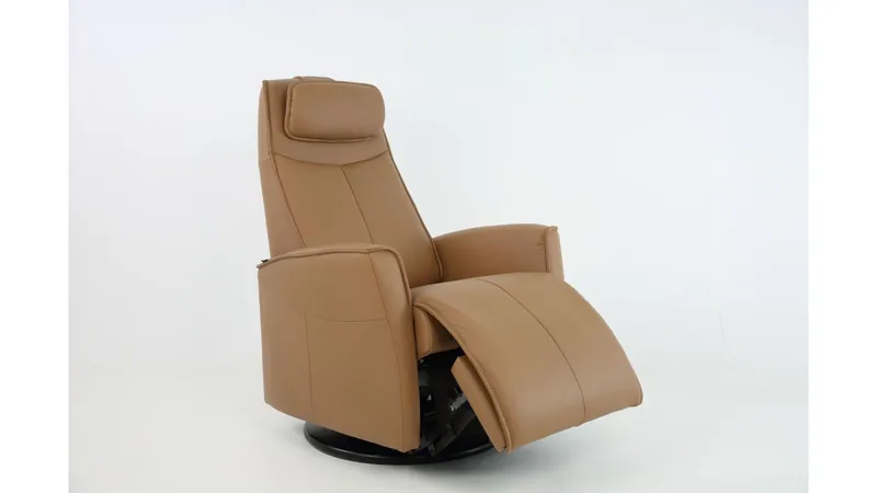 Clashan Hjellegjerde recliner-nojatuoli, sähköinen - Ruskea - Huonekalut - Tuoli & nojatuoli - Nojatuoli & lepotuoli - Mekanismituoli