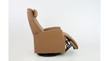 Clashan Hjellegjerde recliner-nojatuoli, sähköinen - Ruskea - Huonekalut - Tuoli & nojatuoli - Nojatuoli & lepotuoli - Mekanismituoli