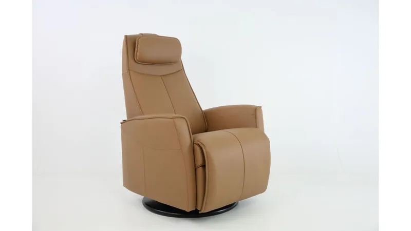 Clashan Hjellegjerde recliner-nojatuoli, sähköinen, Ruskea