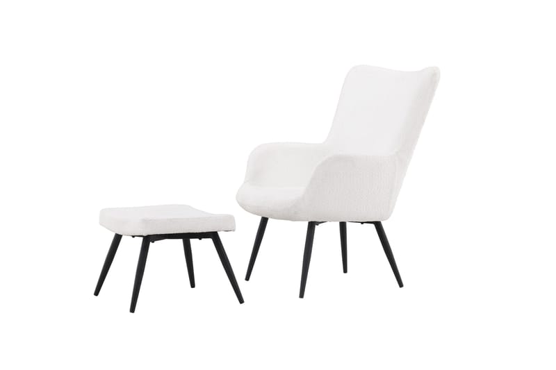 Nojatuoli Como - Musta - Huonekalut - Tuoli & nojatuoli - Nojatuoli & lepotuoli