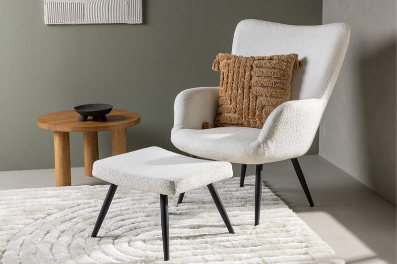 Nojatuoli Como - Musta - Huonekalut - Tuoli & nojatuoli - Nojatuoli & lepotuoli