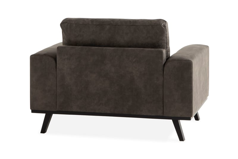 Copenhagen Nojatuoli Keinonahka - Tummanharmaa - Huonekalut - Tuoli & nojatuoli - Nojatuoli & lepotuoli - Nahkainen nojatuoli