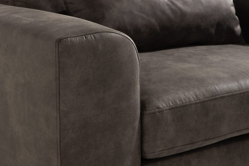 Copenhagen Nojatuoli Keinonahka - Tummanharmaa - Huonekalut - Tuoli & nojatuoli - Nojatuoli & lepotuoli - Nahkainen nojatuoli