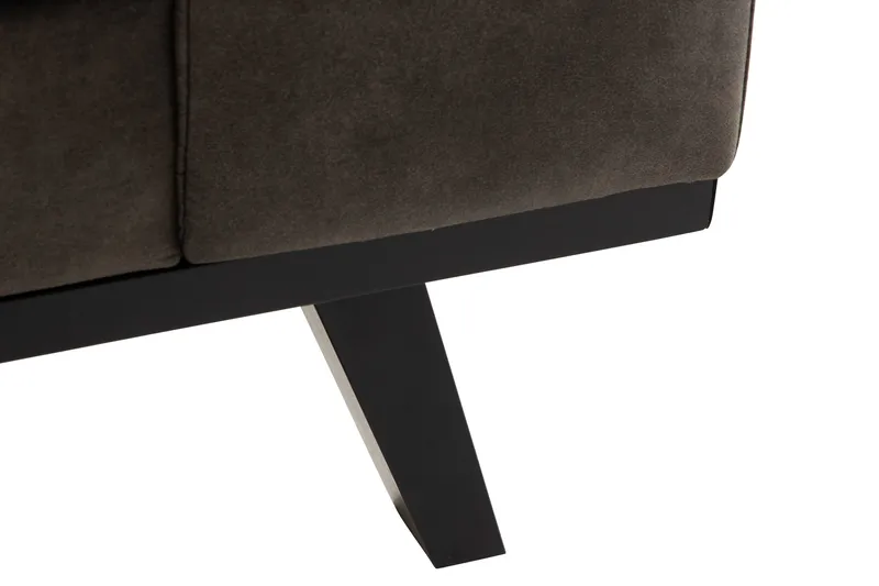 Copenhagen Nojatuoli Keinonahka - Tummanharmaa - Huonekalut - Tuoli & nojatuoli - Nojatuoli & lepotuoli - Nahkainen nojatuoli