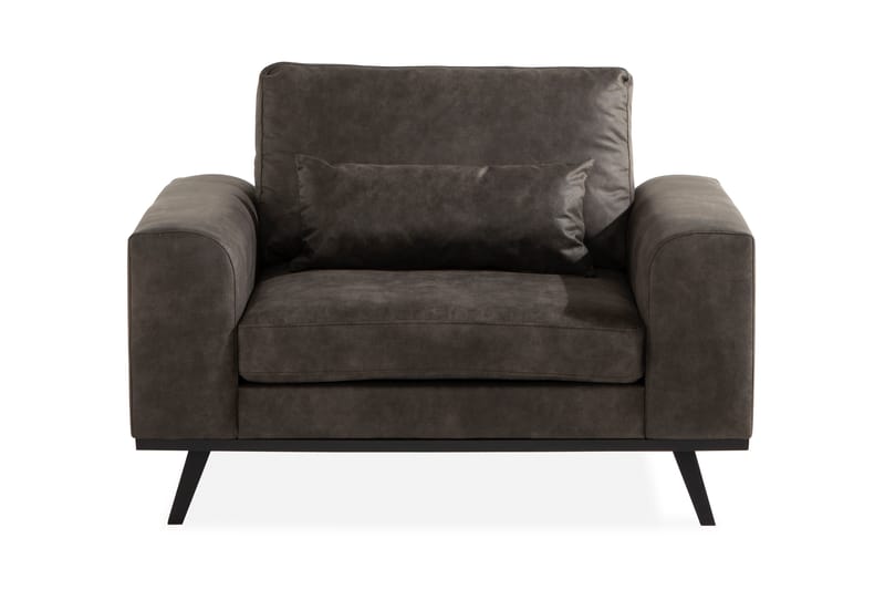 Copenhagen Nojatuoli Keinonahka - Tummanharmaa - Huonekalut - Tuoli & nojatuoli - Nojatuoli & lepotuoli - Nahkainen nojatuoli