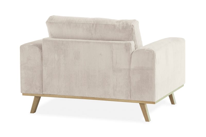 Copenhagen Nojatuoli Manchester - Beige - Huonekalut - Tuoli & nojatuoli - Nojatuoli & lepotuoli