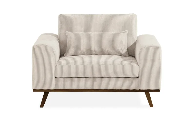 Copenhagen Nojatuoli Manchester - Beige - Huonekalut - Tuoli & nojatuoli - Nojatuoli & lepotuoli