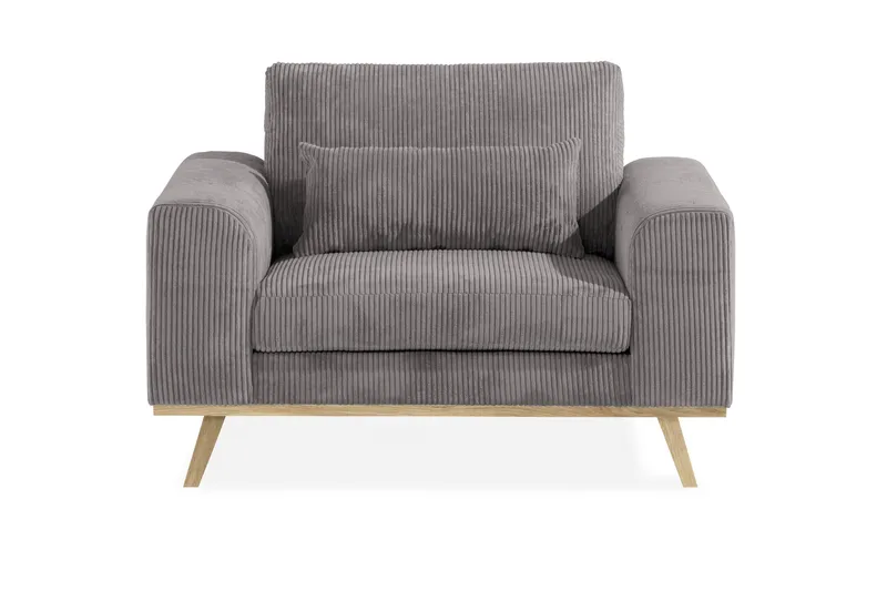 Copenhagen Nojatuoli Manchester - Harmaa - Huonekalut - Tuoli & nojatuoli - Nojatuoli & lepotuoli