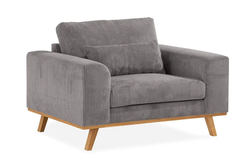 Copenhagen Nojatuoli Manchester - Harmaa - Huonekalut - Tuoli & nojatuoli - Nojatuoli & lepotuoli