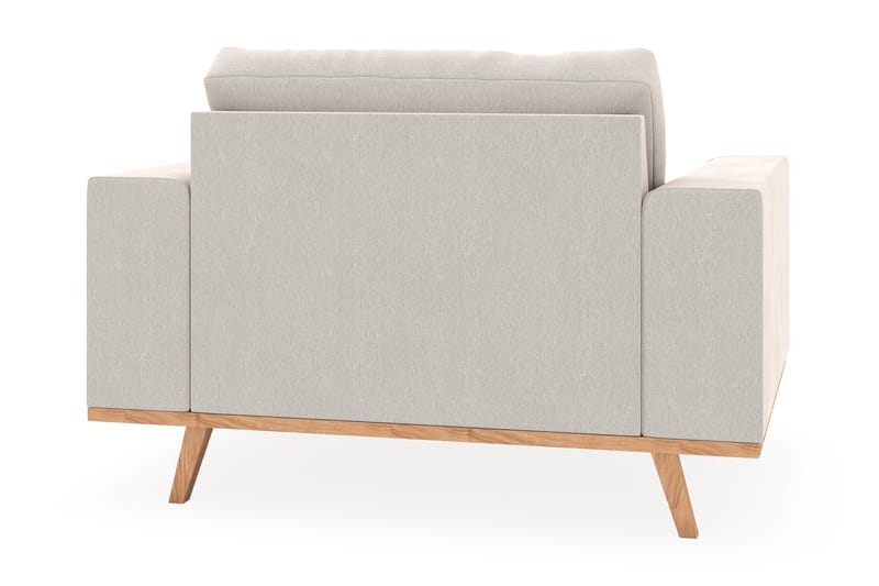 Copenhagen Nojatuoli rahilla - Kermanvalkoinen - Huonekalut - Tuoli & nojatuoli - Nojatuoli & lepotuoli - Nojatuoli rahilla