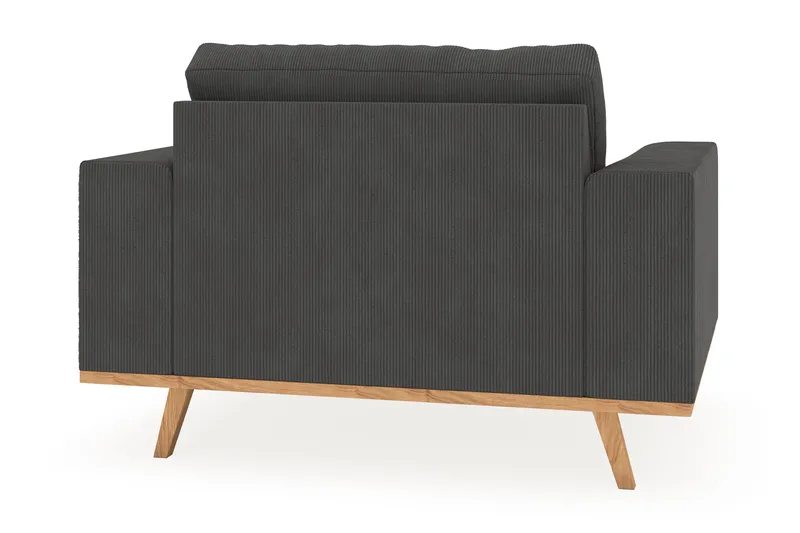 Copenhagen Nojatuoli rahilla - Tummanharmaa - Huonekalut - Tuoli & nojatuoli - Nojatuoli & lepotuoli - Nojatuoli rahilla