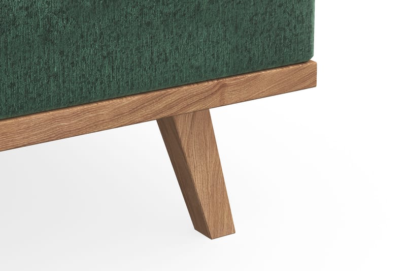 Copenhagen Nojatuoli rahilla - Tummanvihreä - Huonekalut - Tuoli & nojatuoli - Nojatuoli & lepotuoli - Nojatuoli rahilla