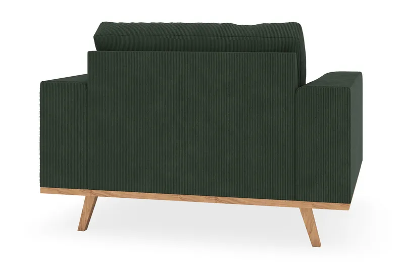 Copenhagen Nojatuoli rahilla - Tummanvihreä - Huonekalut - Tuoli & nojatuoli - Nojatuoli & lepotuoli - Nojatuoli rahilla