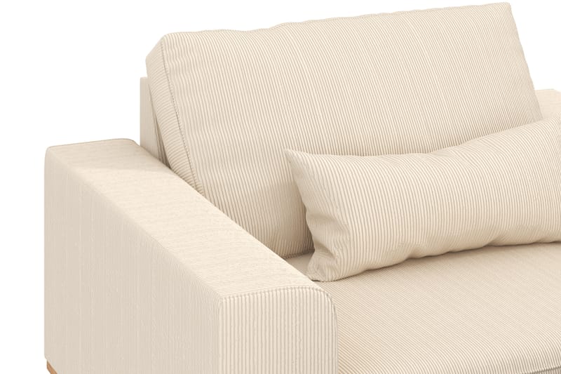 Copenhagen Nojatuoli rahilla - Vaalea beige - Huonekalut - Tuoli & nojatuoli - Nojatuoli & lepotuoli