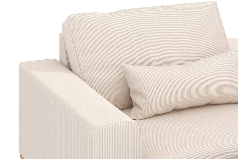 Copenhagen Nojatuoli rahilla - Vaalea beige - Huonekalut - Tuoli & nojatuoli - Nojatuoli & lepotuoli - Nojatuoli rahilla