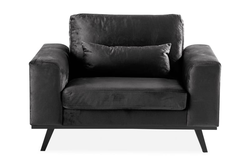 Copenhagen Nojatuoli Sametti - Harmaa - Huonekalut - Tuoli & nojatuoli - Nojatuoli & lepotuoli - Samettinojatuoli