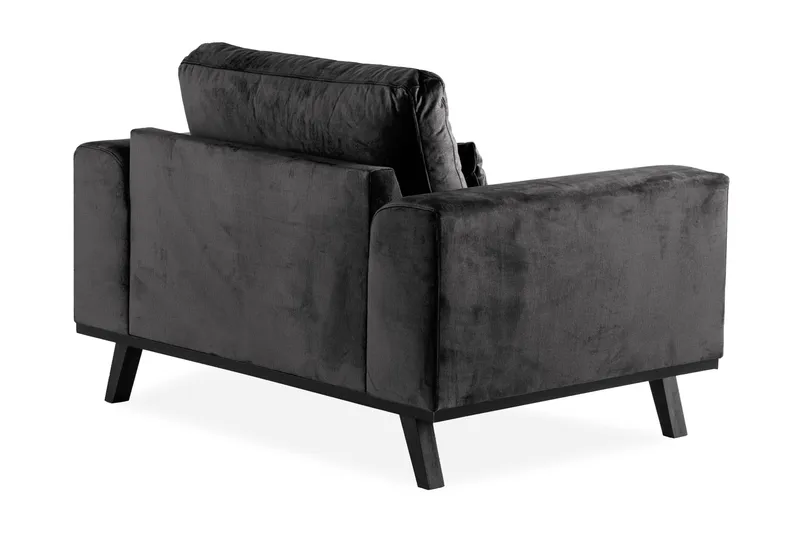 Copenhagen Nojatuoli Sametti - Harmaa - Huonekalut - Tuoli & nojatuoli - Nojatuoli & lepotuoli - Samettinojatuoli