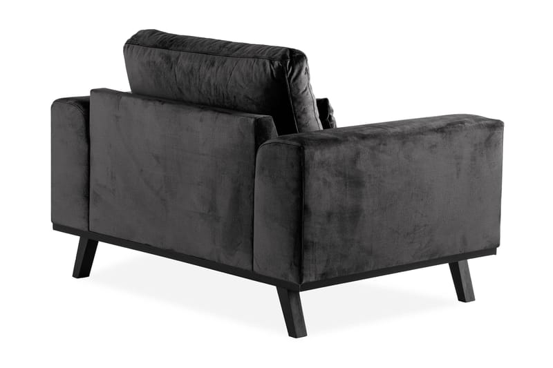 Copenhagen Nojatuoli Sametti - Harmaa - Huonekalut - Tuoli & nojatuoli - Nojatuoli & lepotuoli - Samettinojatuoli