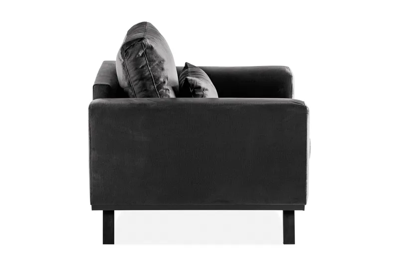 Copenhagen Nojatuoli Sametti - Harmaa - Huonekalut - Tuoli & nojatuoli - Nojatuoli & lepotuoli - Samettinojatuoli