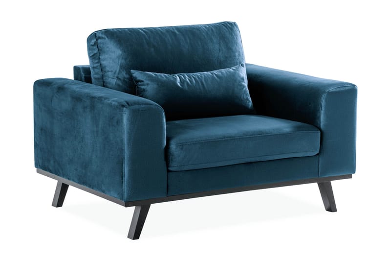 Copenhagen Nojatuoli Sametti, Sininen