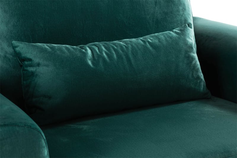 Copenhagen Nojatuoli Sametti - Vihreä - Huonekalut - Tuoli & nojatuoli - Nojatuoli & lepotuoli - Samettinojatuoli