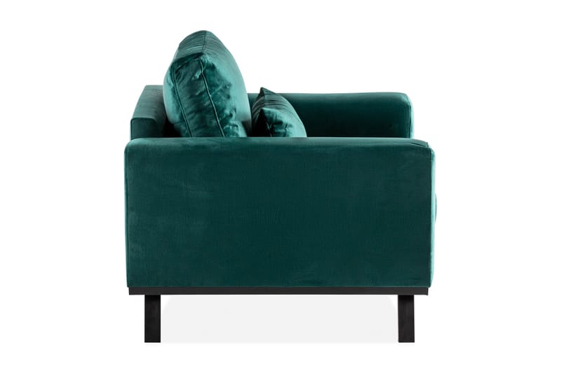 Copenhagen Nojatuoli Sametti - Vihreä - Huonekalut - Tuoli & nojatuoli - Nojatuoli & lepotuoli - Samettinojatuoli