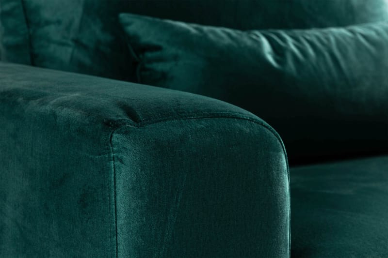 Copenhagen Nojatuoli Sametti - Vihreä - Huonekalut - Tuoli & nojatuoli - Nojatuoli & lepotuoli - Samettinojatuoli