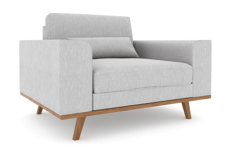 Copenhagen Nojatuoli - Pellavanharmaa - Huonekalut - Tuoli & nojatuoli - Nojatuoli & lepotuoli