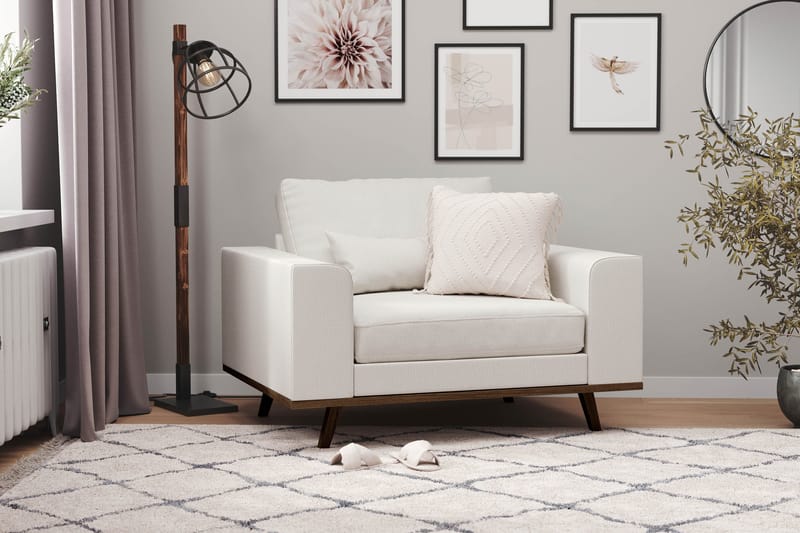 Copenhagen Nojatuoli - Pellavanbeige - Huonekalut - Tuoli & nojatuoli - Nojatuoli & lepotuoli