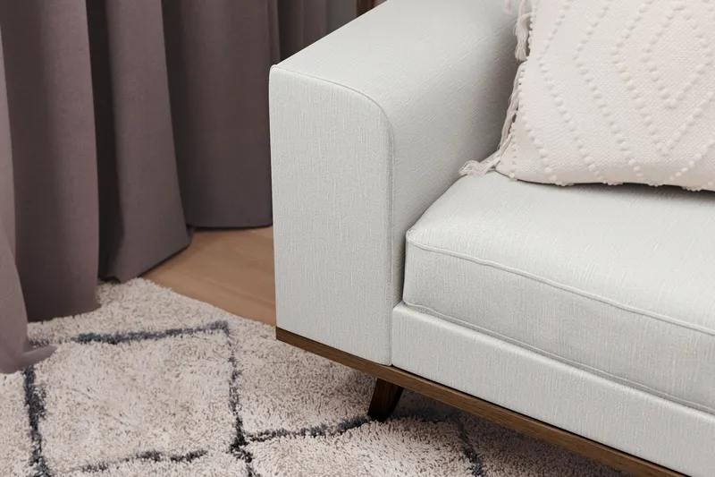 Copenhagen Nojatuoli - Pellavanharmaa - Huonekalut - Tuoli & nojatuoli - Nojatuoli & lepotuoli