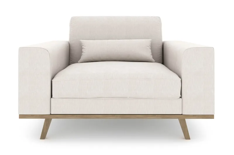 Copenhagen Nojatuoli - Pellavanbeige - Huonekalut - Tuoli & nojatuoli - Nojatuoli & lepotuoli