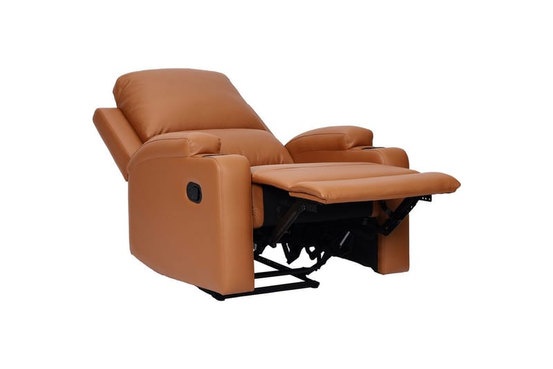 Dallas Lepotuoli - Ruskea - Huonekalut - Tuoli & nojatuoli - Nojatuoli & lepotuoli - Makuutuoli & divaanituoli