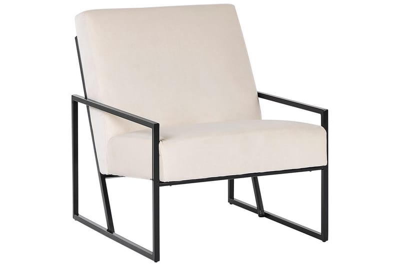 Nojatuoli Delary, Beige, musta