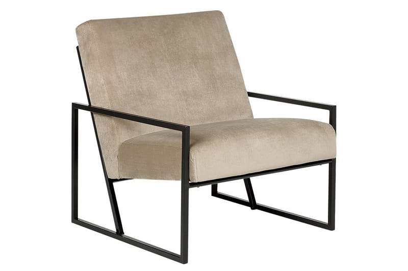 Nojatuoli Delary, Taupe, musta