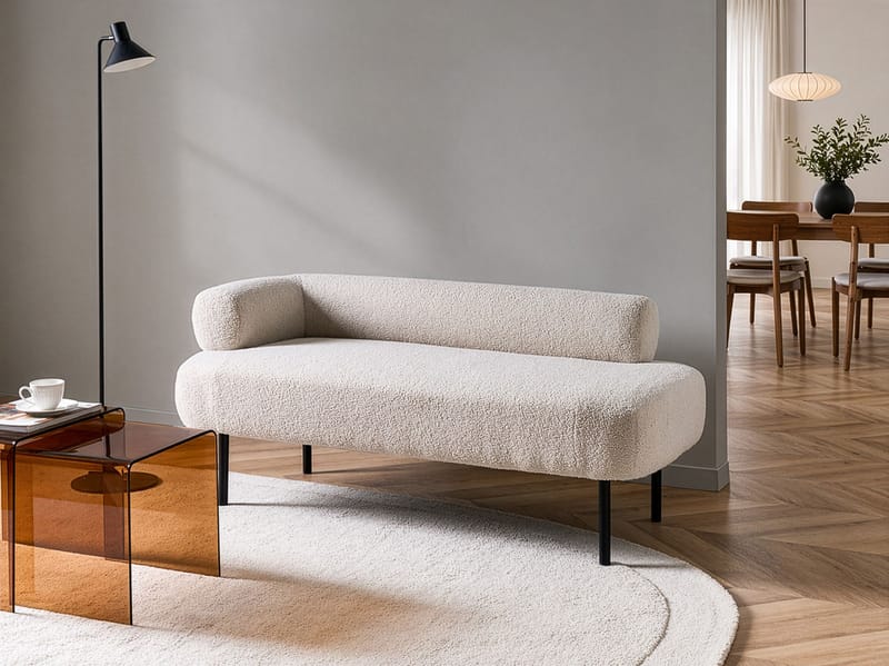 Divaani Mirmande, vasenkätinen - Off-White - Huonekalut - Sohva - Sohvasängyt
