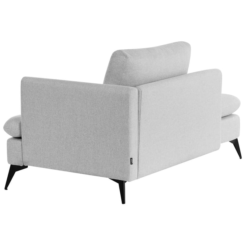 Divaani Sievoz - Harmaa, musta/Oikeakätinen - Huonekalut - Tuoli & nojatuoli - Nojatuoli & lepotuoli - Makuutuoli & divaanituoli